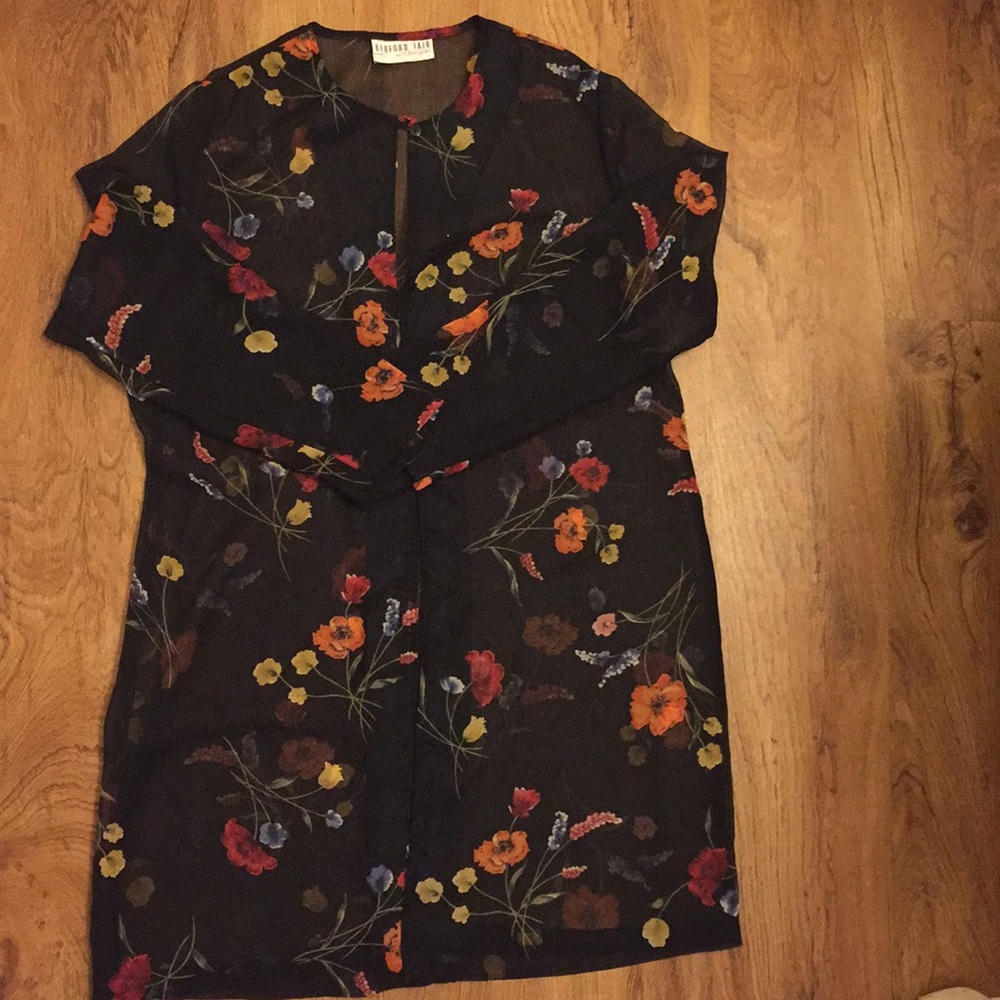 Floral coverup